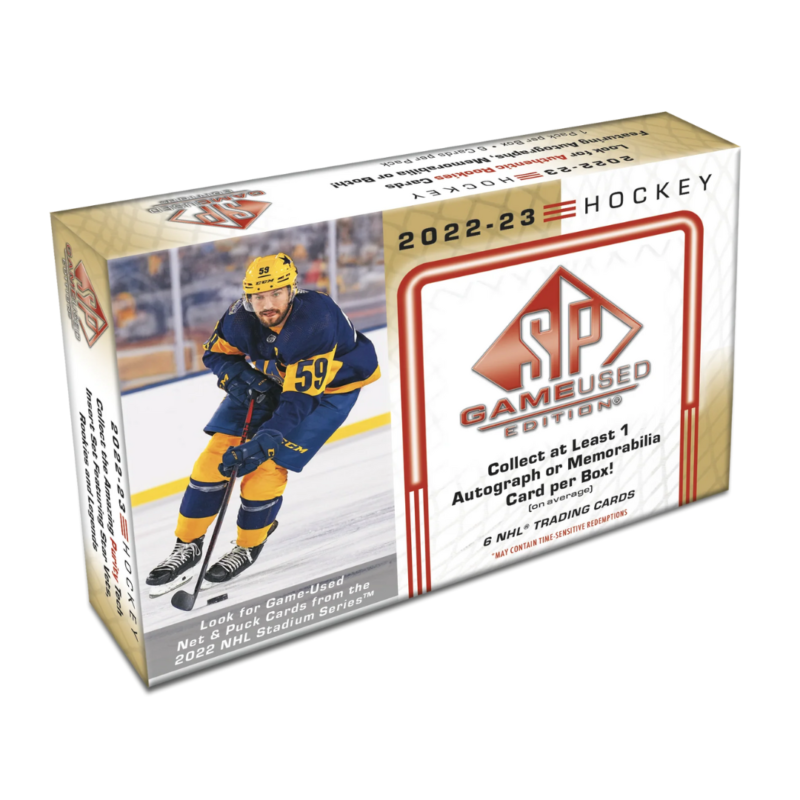 2022-23 Upper Deck SP Game Used Hobby Box